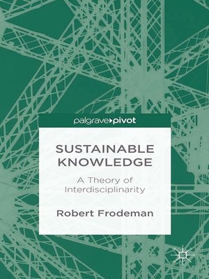 cover image of Sustainable Knowledge